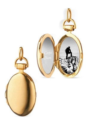 MONICA RICH KOSANN 18K yellow gold Anna locket