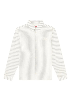 Diesel S-Simply-Gsbg striped shirt - Grey