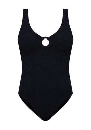 Hunza G Celine covered hoops swimsuit - Black