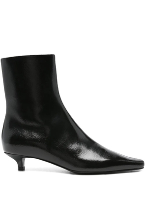 TOTEME pointed-toe ankle boots - Black