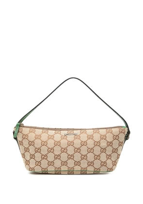 Gucci Pre-Owned 2000-2015 GG Canvas Boat shoulder bag - Brown