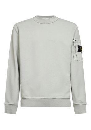 Stone Island patch-pocket sweatshirt - Green