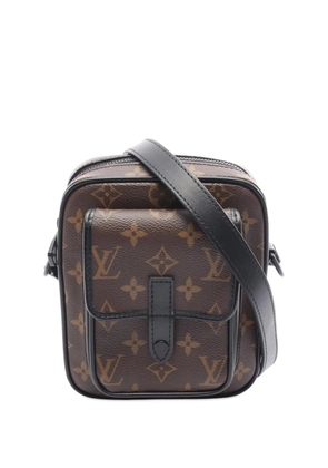 Louis Vuitton Pre-Owned 2020 Monogram Macassar Christopher Wearable crossbody bag - Brown
