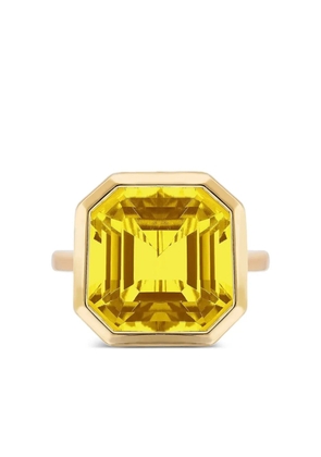 Goshwara 18K yellow gold citrine ring