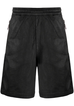 Diesel coated finish shorts - Black