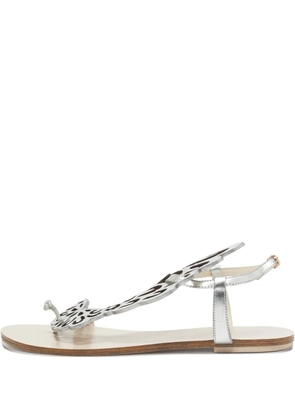 Sophia Webster Madame Butterfly sandals - Silver