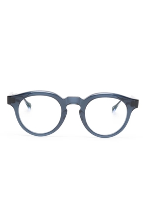 Matsuda round-frame glasses - Blue