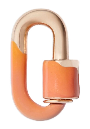 Marla Aaron 14K yellow gold Pêche Chubby Babylock pendant