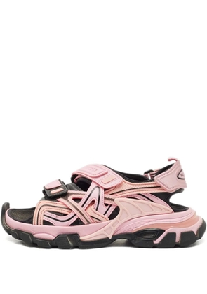 Balenciaga Pre-Owned touch-straps track sandals - Pink