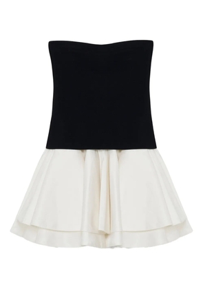 Simkhai Isabelle off-shoulder mini dress - Black