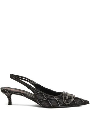 Diesel 40mm D-Venus SB heeled pumps - Black