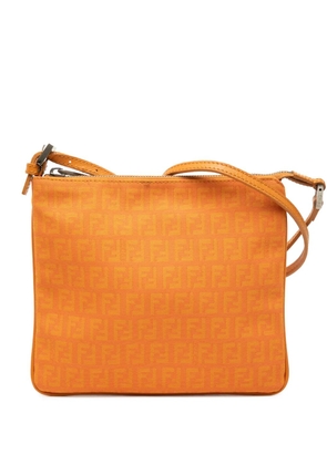 Fendi Pre-Owned 2000-2010 Zucchino Canvas crossbody bag - Orange