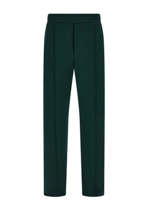 Ferragamo logo-embroidered sweatpants - Green