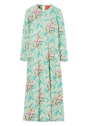 La DoubleJ Swing midi dress - Green