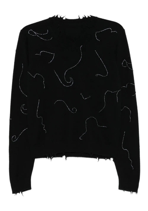 JNBY embellished jumper - Black