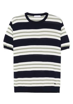 Manuel Ritz cotton knit T-shirt - Blue