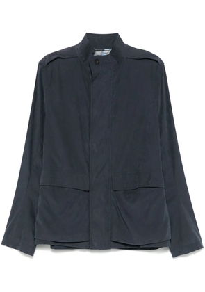 Emporio Armani martingale-strap jacket - Blue