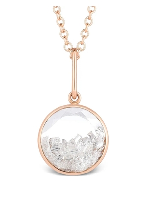 Moritz Glik 18K rose gold Core diamond necklace - Pink