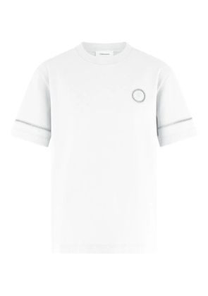 Ferragamo Ajour Sticker short-sleeves T-shirt - White