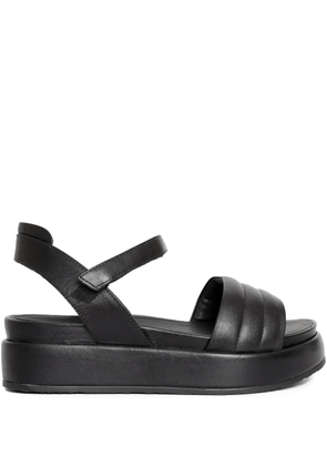 Studio Chofakian quilted platform sandals - Black