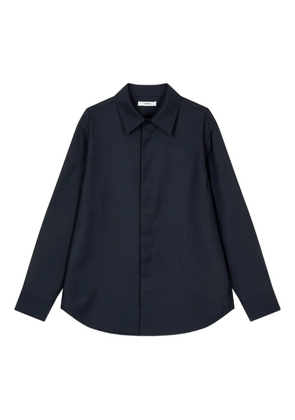 TOMBOY concealed-button shirt - Blue