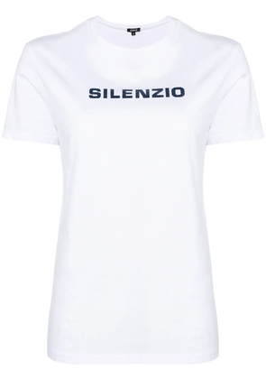 ASPESI Silenzio print T-shirt - White