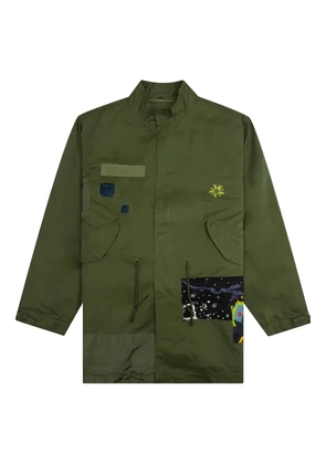 Billionaire Boys Club patchwork jacket - Green