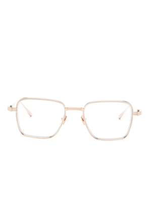Akoni square-frame glasses - Gold