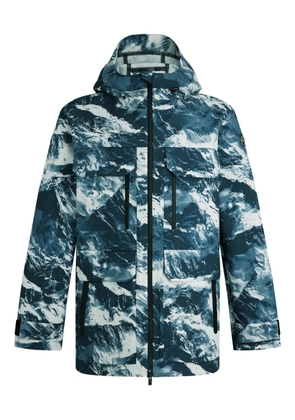 Fusalp Bromonz hooded pockets ski jacket - Blue