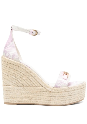 Versace 120mm Barocco Medusa '95 espadrilles - Pink