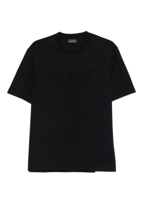 Emporio Armani tonal-logo T-shirt - Black
