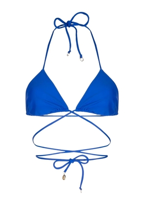 Faithfull the Brand Marzia bikini top - Blue