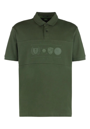 BOSS golf-artwork polo shirt - Green
