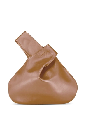 MARY SMALLWOOD Nexus leather tote bag - Brown