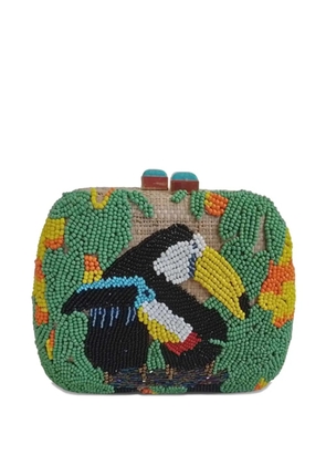 SERPUI Lolita Tucans clutch - Neutrals