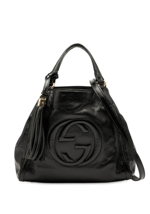 Gucci Pre-Owned 2000-2015 Small Patent Soho satchel - Black