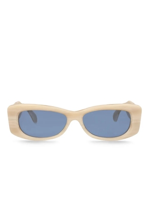 Family Affair rectangle-frame sunglasses - Neutrals