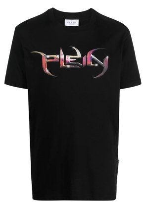 Philipp Plein logo-print cotton T-shirt - Black