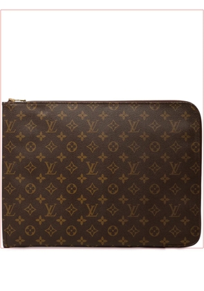 Louis Vuitton Pre-Owned 1987 Monogram Poche Documents Portfolio business bag - Brown