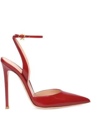 Gianvito Rossi 115mm Cara pumps - Red