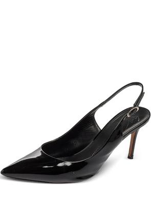 Giuseppe Zanotti Vintage 80mm pointed-toe slingback pumps - Black