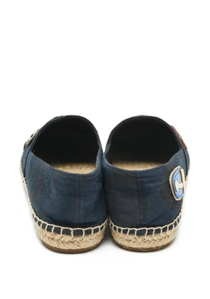Marc Jacobs 39 patch espadrilles - Blue