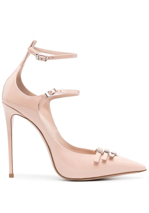 Le Silla Morgana 120mm leather pumps - Pink