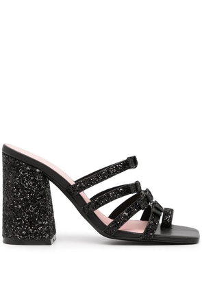 Macgraw Dorothy glitter-detail sandals - Black