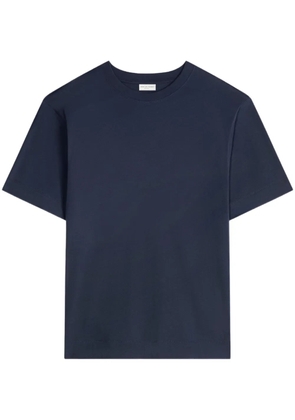 DRIES VAN NOTEN boxy cotton t-shirt - Blue