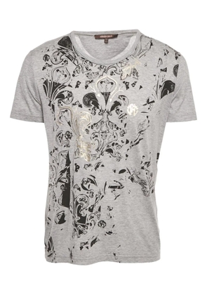 Roberto Cavalli printed jersey T-shirt - Grey