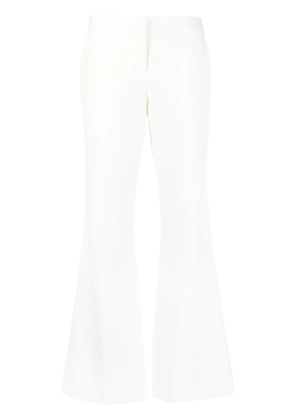 Prabal Gurung high-waisted flared trousers - White