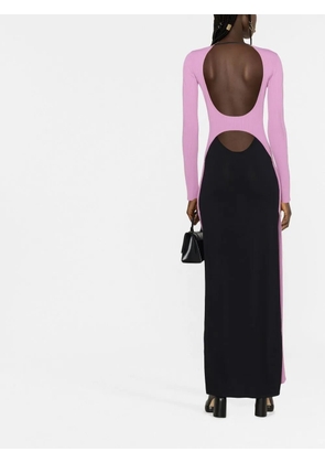 1017 ALYX 9SM colour-block cut-out maxi dress - Pink