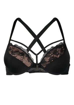 Marlies Dekkers Carita lace-panel push-up bra - Black