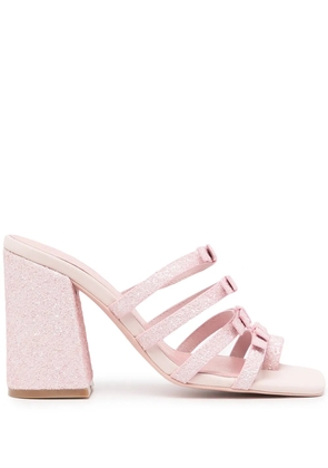 Macgraw Dorothy glitter-detail sandals - Pink